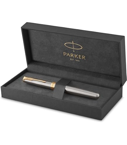 Parker デュオフォールド プレステージ ブルーシェブロンGT ボールペン Amazon.co.jp: PARKER パーカー ボールペン デュオフォールド